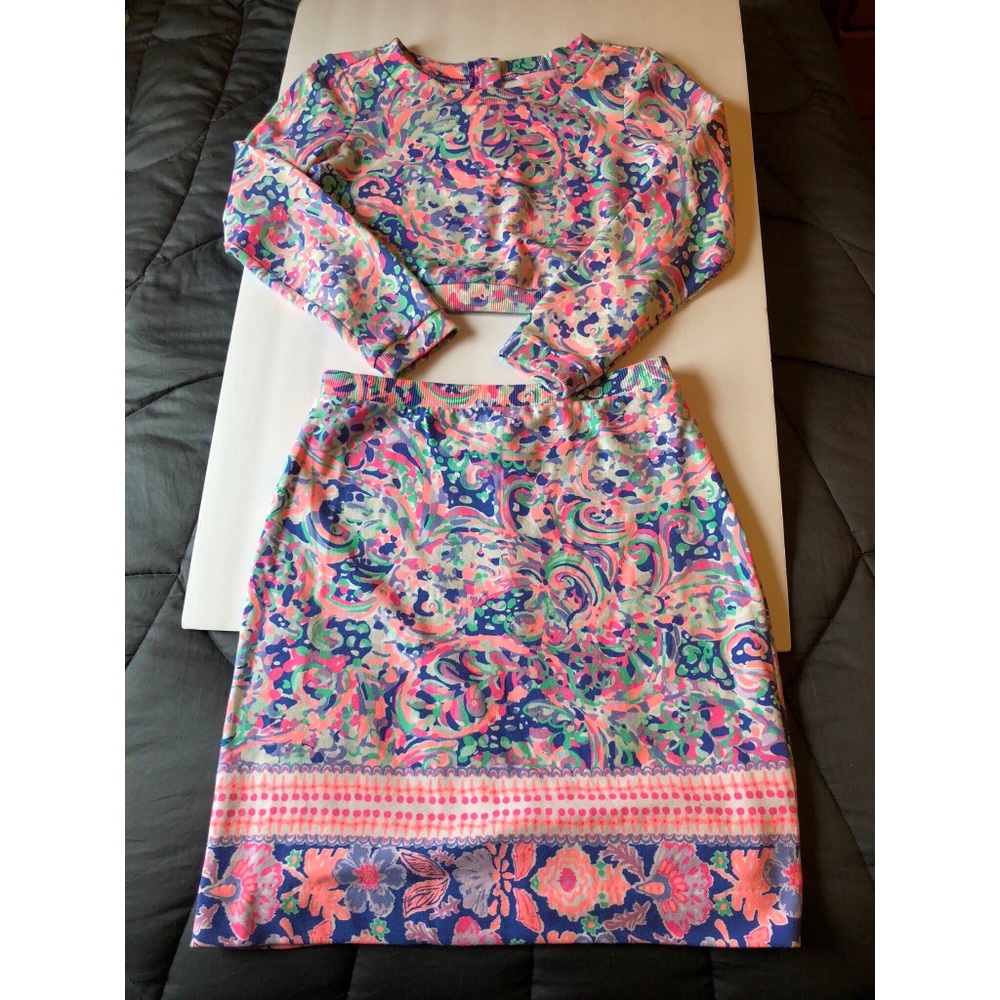 Lilly Pulitzer Boca Chica Multi La Playa Set XS